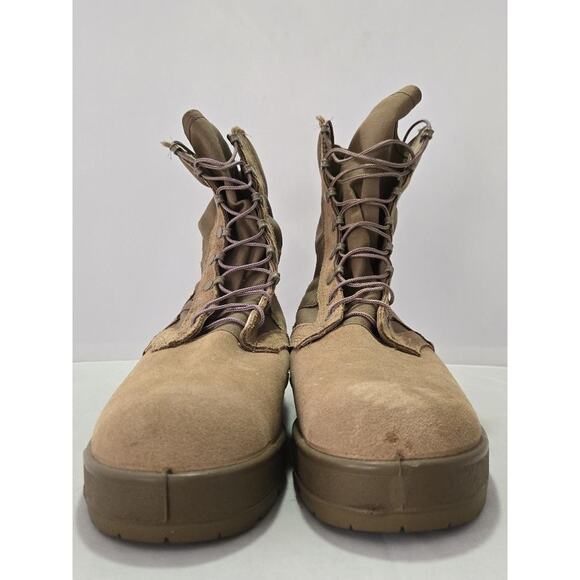 Men’s Hot Weather Combat Boots Panama Sole Coyote Tan US 14R Military main image 7